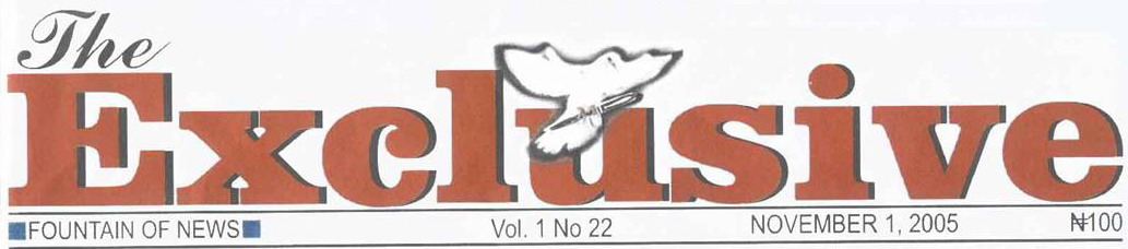 The Exclusive. Vol. 1 No 22. November 1, 2005