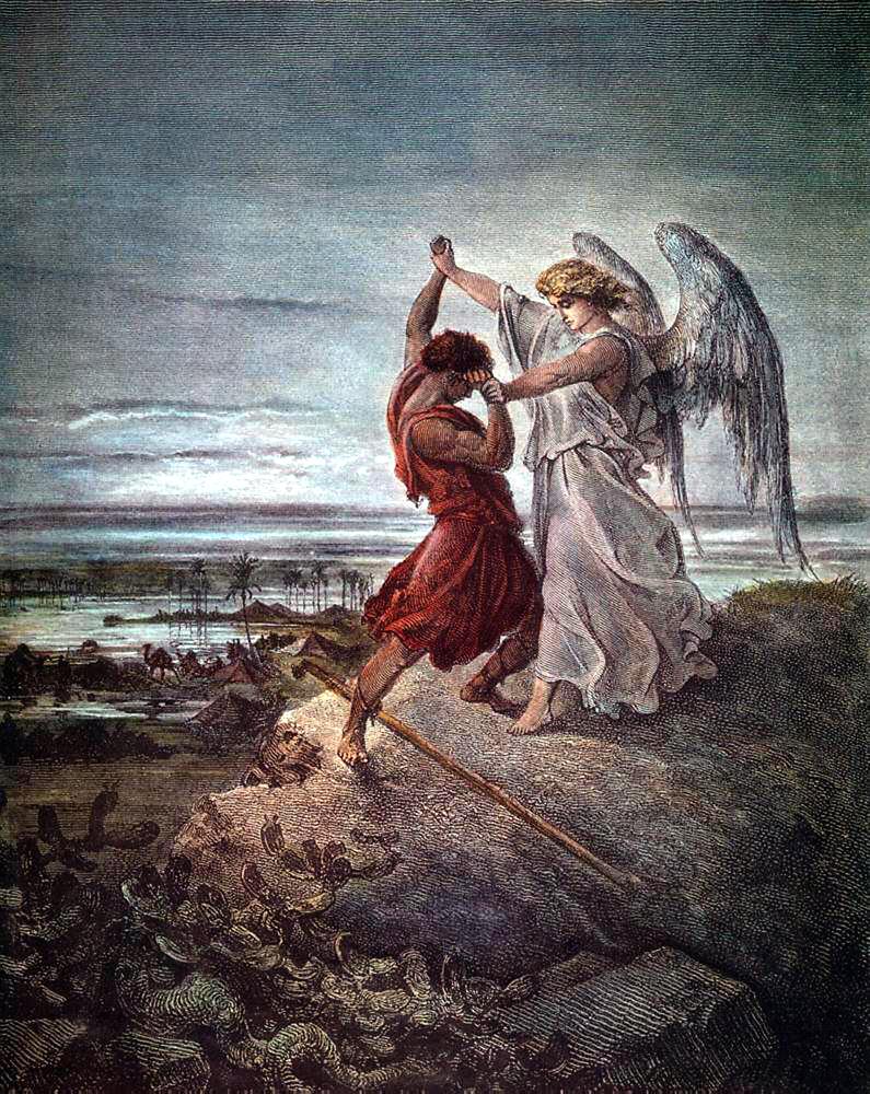 Иаков борется с ангелом