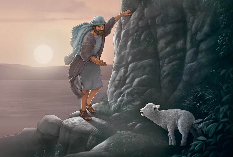Но Он сказал им следующую притчу: кто из вас, имея сто овец и потеряв одну ...